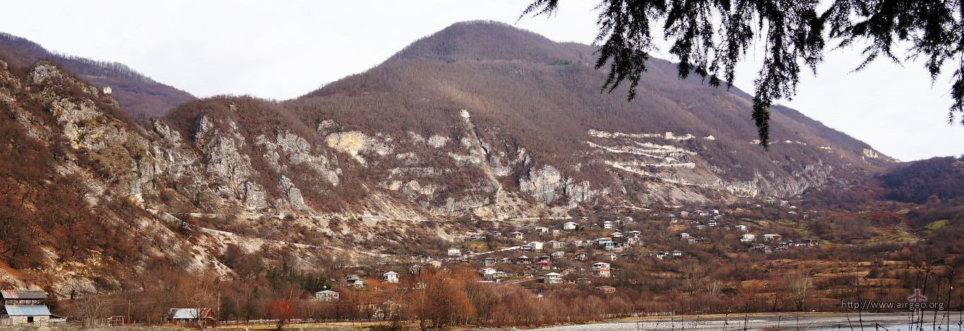 Грузия - Лечхуми - Крепость Мурисцихе - Чхутели