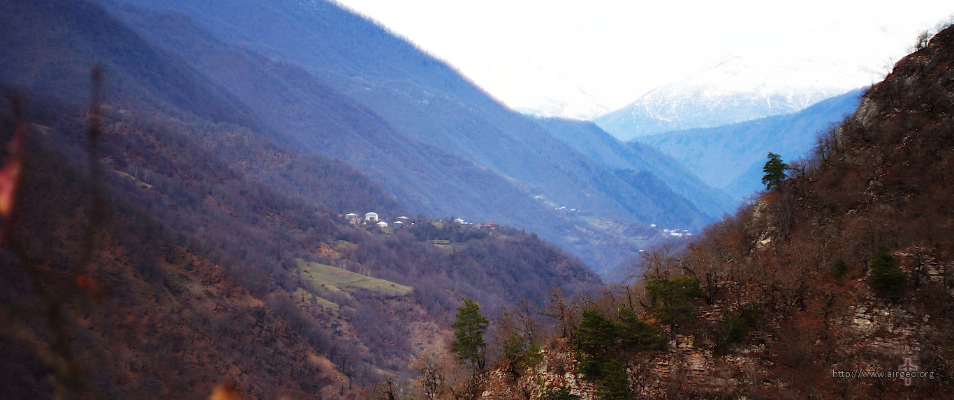 Georgia - Lechkhumi - Tsageri - Muristsikhe - Svaneti view